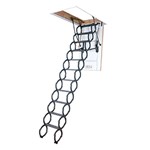 View LST Insulated Metal Scissor Attic Ladder